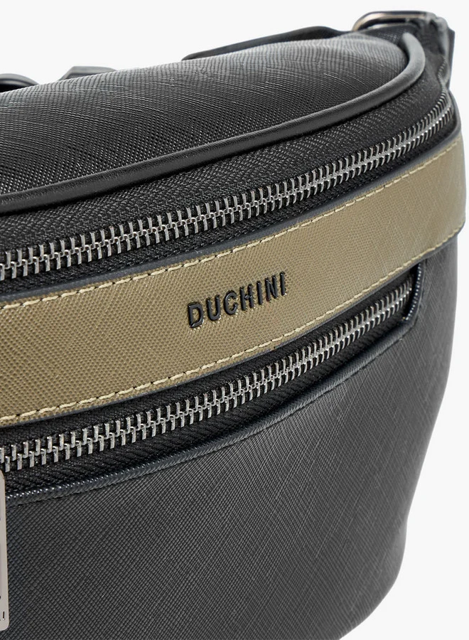 DUCHINI BLACK Men Panelled Waist Bag for Men | Best Price UAE
